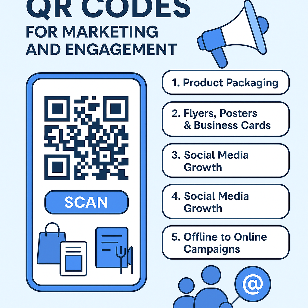 Top 5 Ways to Use QR Codes for Marketing and Engagement